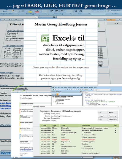 Excel til skabeloner